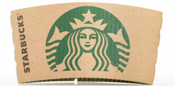 Starbucks coffee sleeve