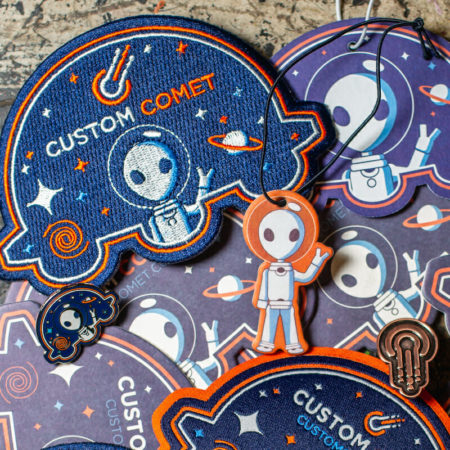 Custom Comet Air Fresheners, Patches & Pins